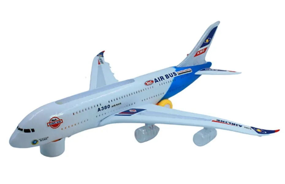 Aeroplane - Airbus A380 Kids Toys with Music Lighting