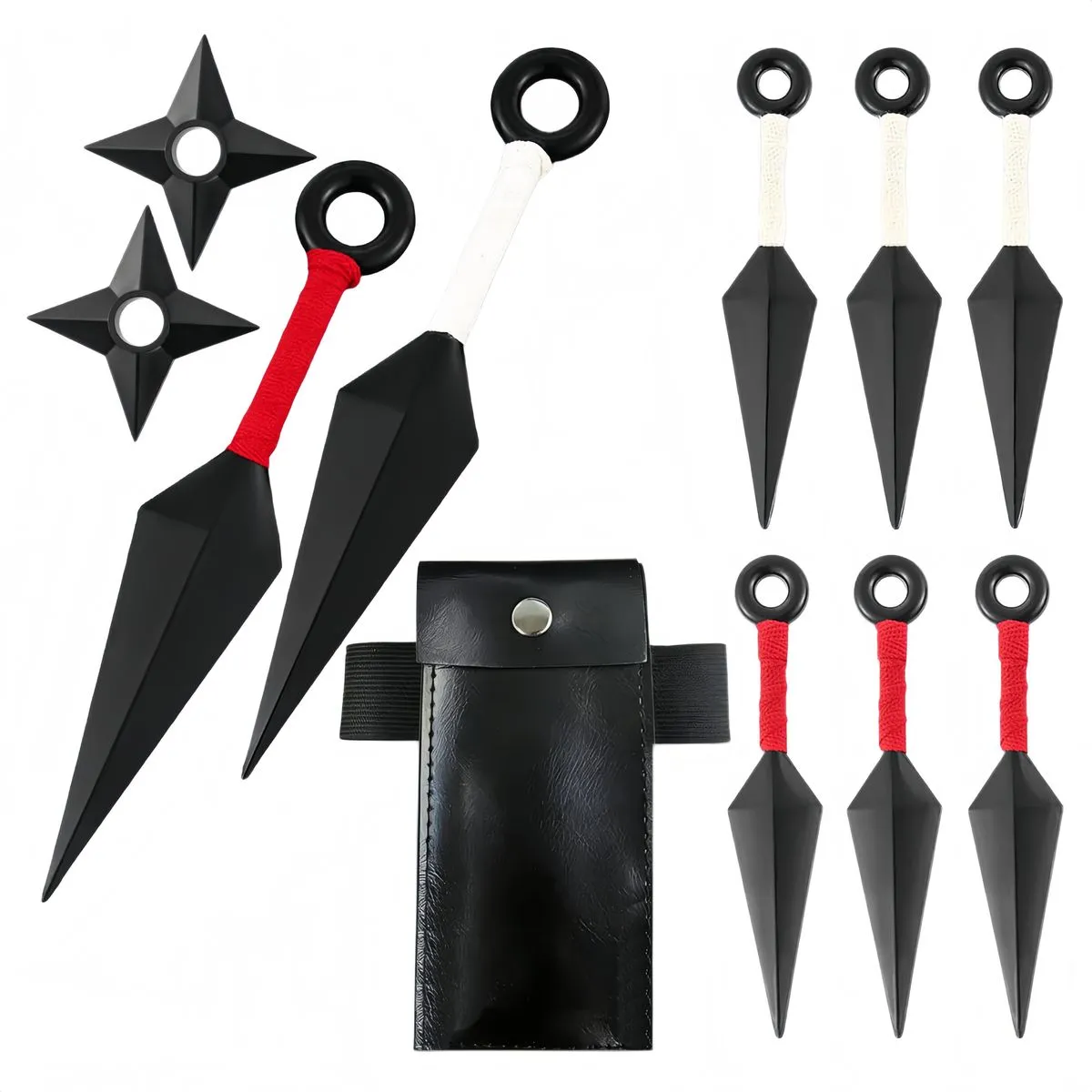 Compatible With 11-Piece Anime Ninja Cosplay Kit