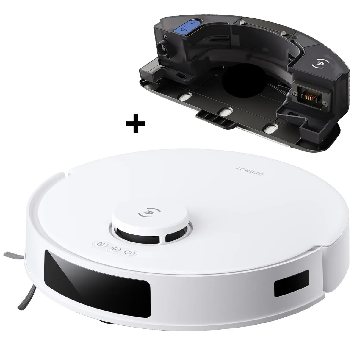 DEEBOT N20 PRO Robot Vacuum Cleaner - 8000Pa, 300min Runtime, OZMO Pro Tank