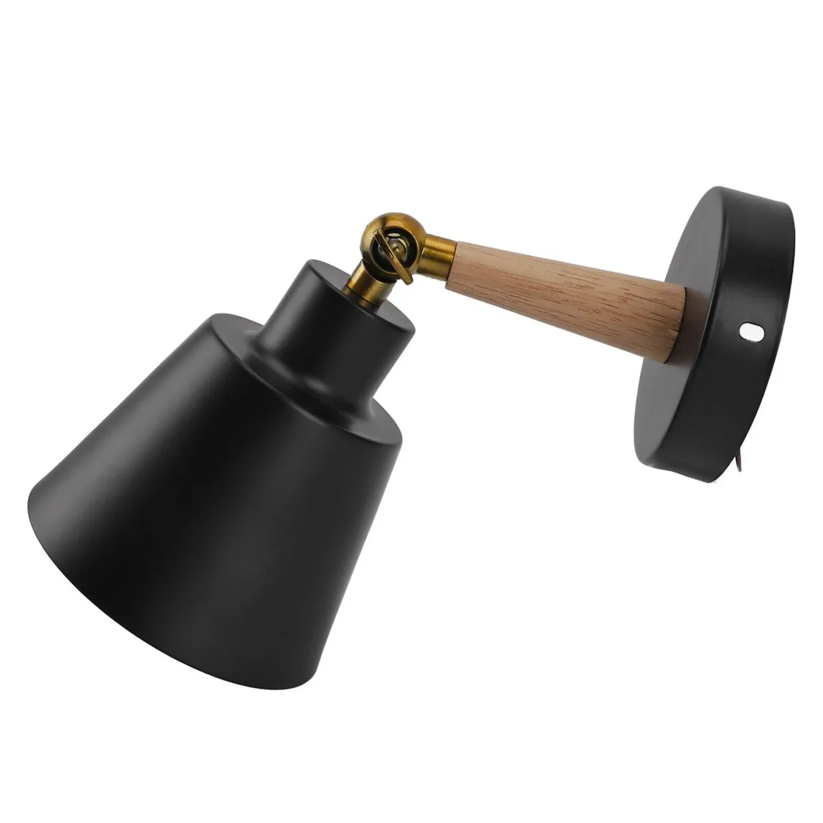 Plug In Wall Sconce with Dimmable Light & Adjustable Angle