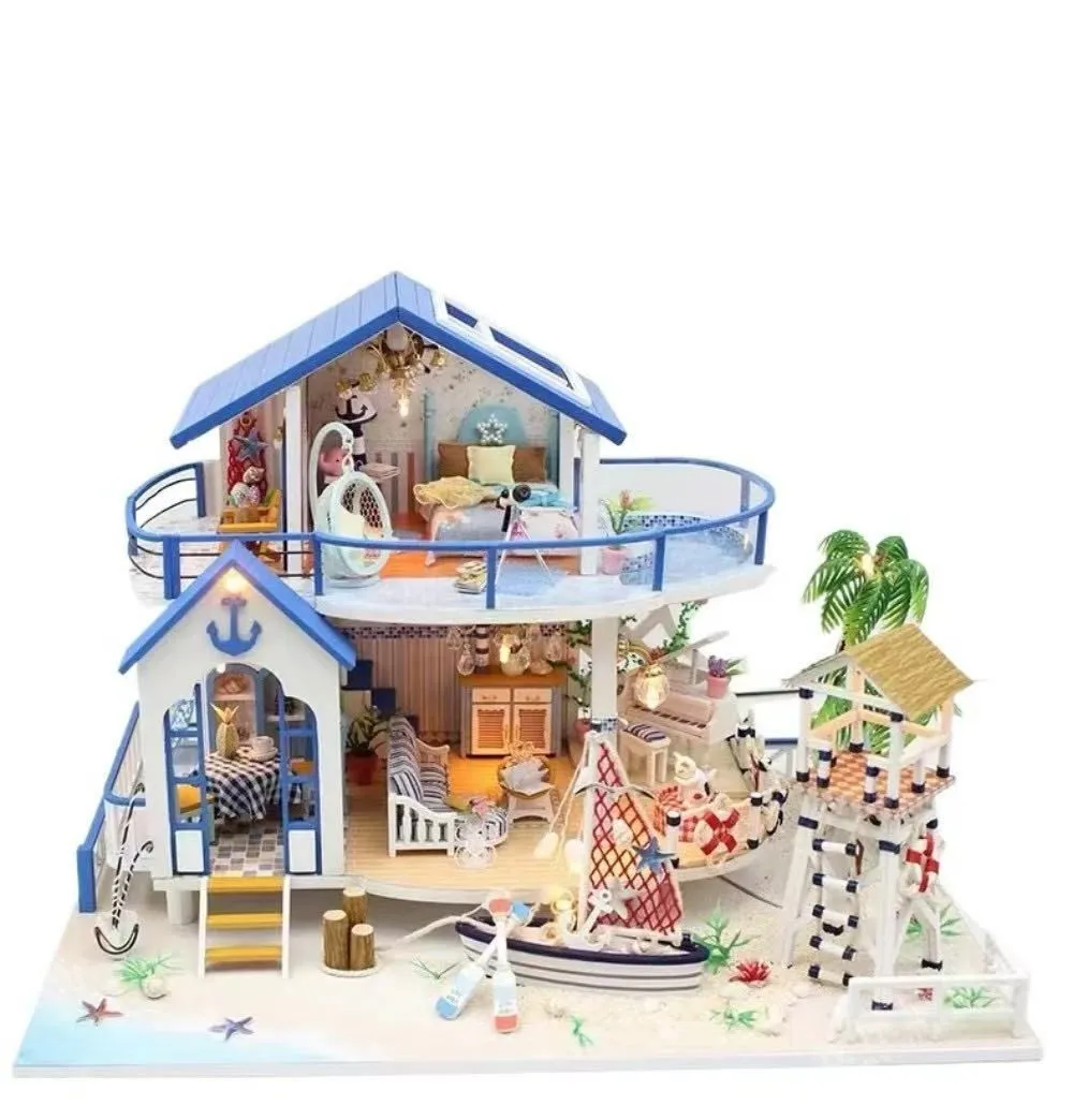 DIY Miniature Seaside Villa Kit