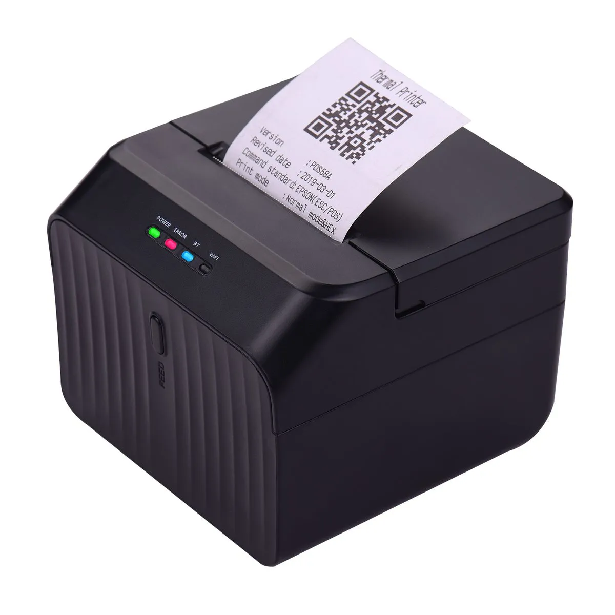 58mm Thermal Receipt Printer USB Barcode for Supermarket Restaurant