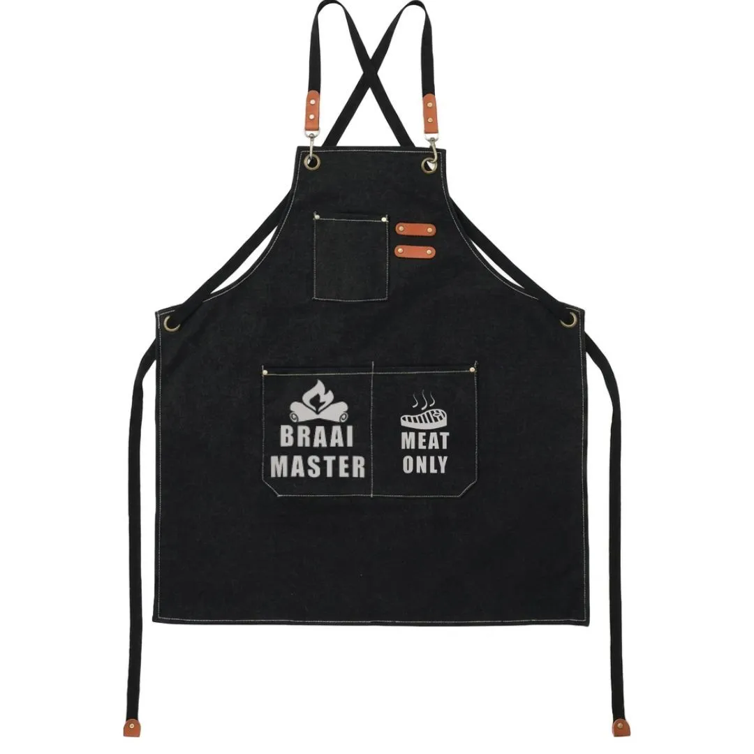 Braai Master Apron - Premium Braai Grill Gift Fathers Day Birthday