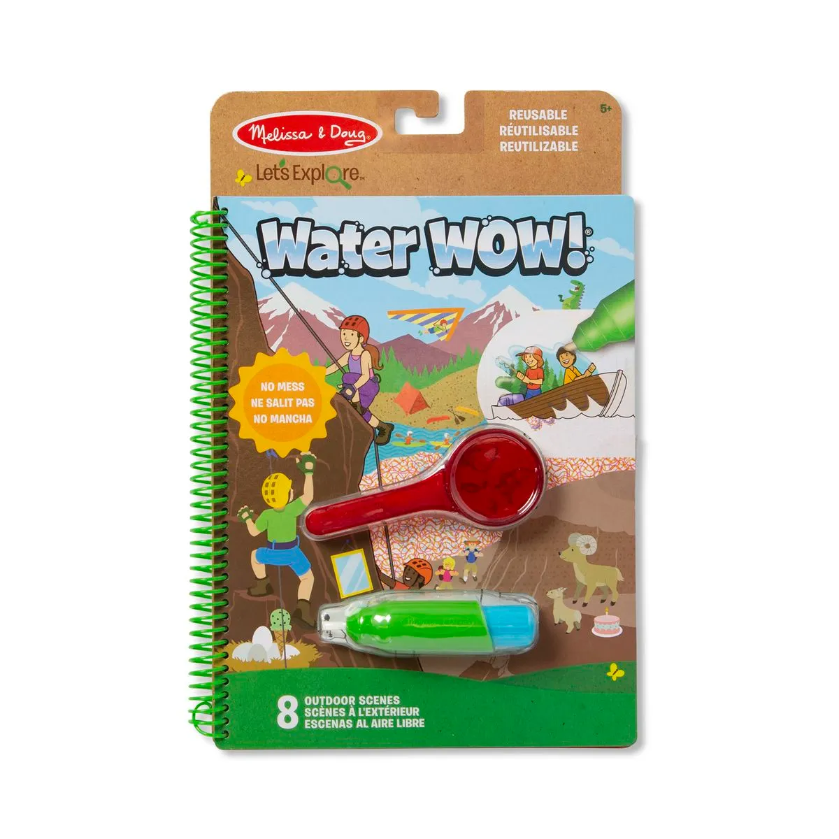 Melissa & Doug Let's Explore Water Wow Outdoor Adventure