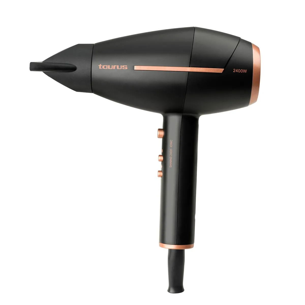 Taurus Shining Iconic 2400W 2 Speed AC Hair Dryer Black