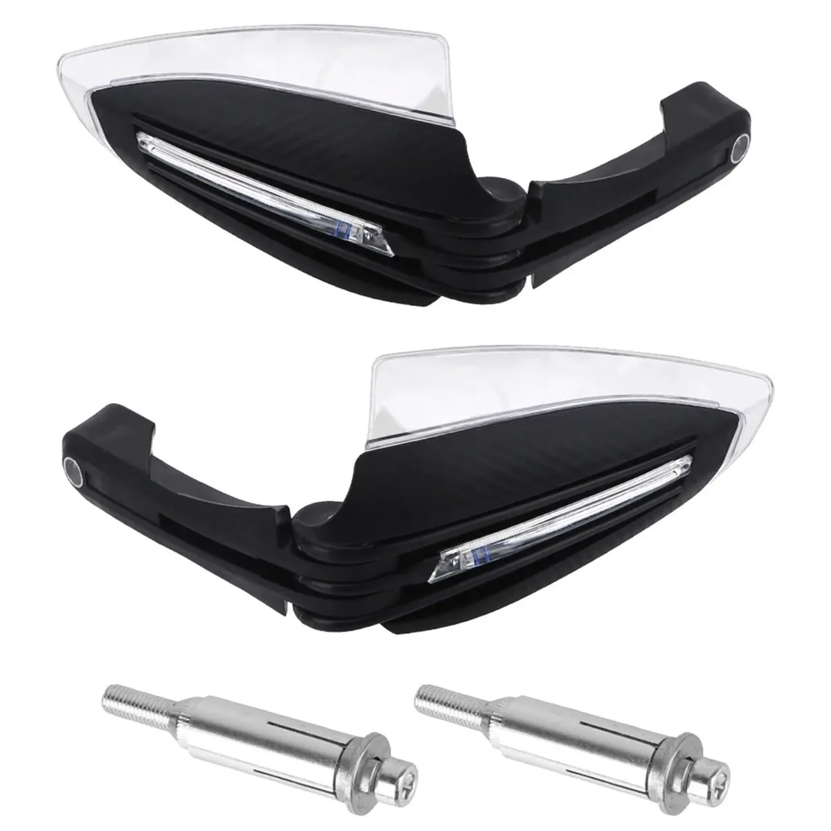Motorcycle Handgrip Protection Covers with Turn Signal Handguard Shield