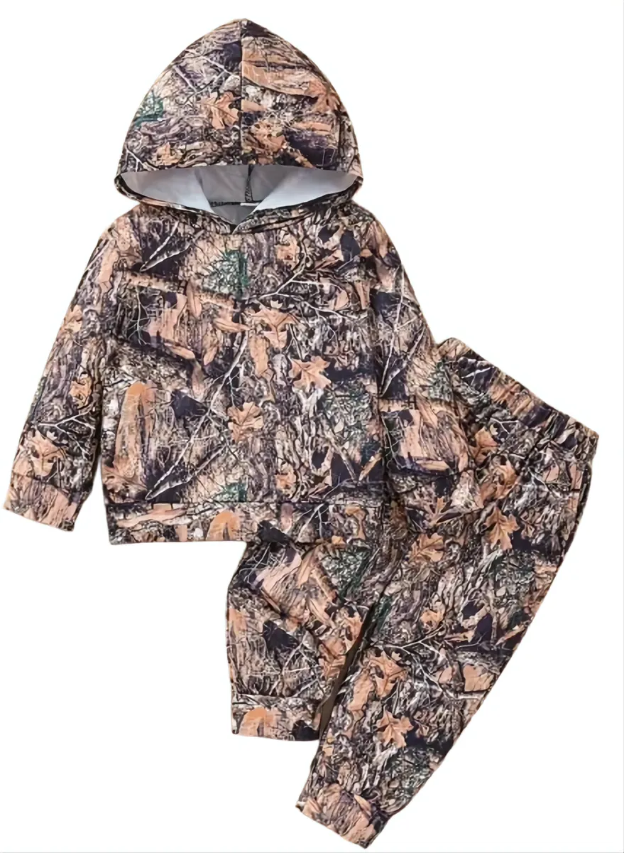 Kids Hunting Camo Tracksuit