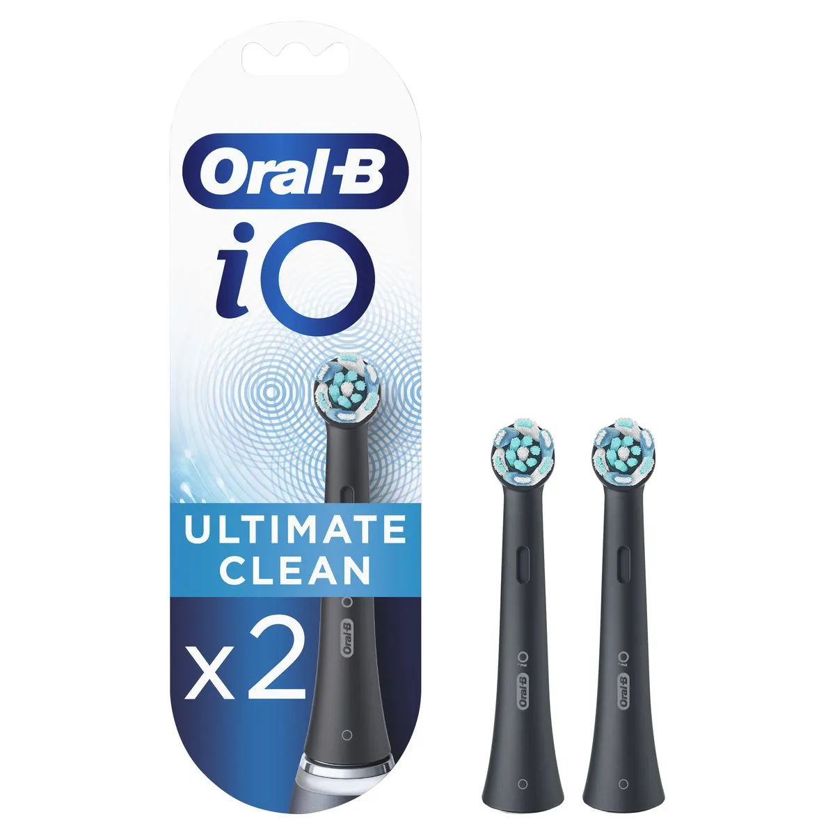 Oral-B iO Refill 2 Pack - Ultimate Clean - Black