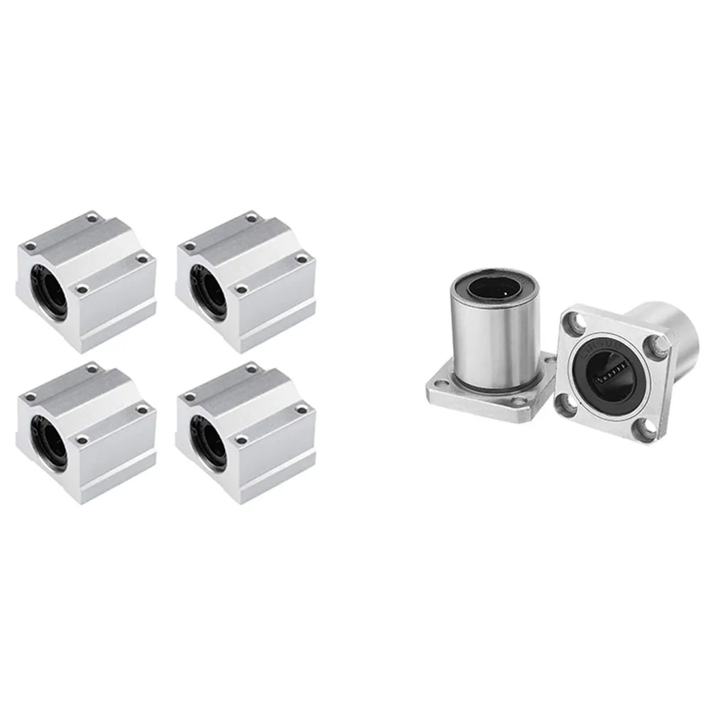 Flange Linear Motion Bushing Ball Bearing 16Mmx28Mmx37Mm ( 2 Pcs)