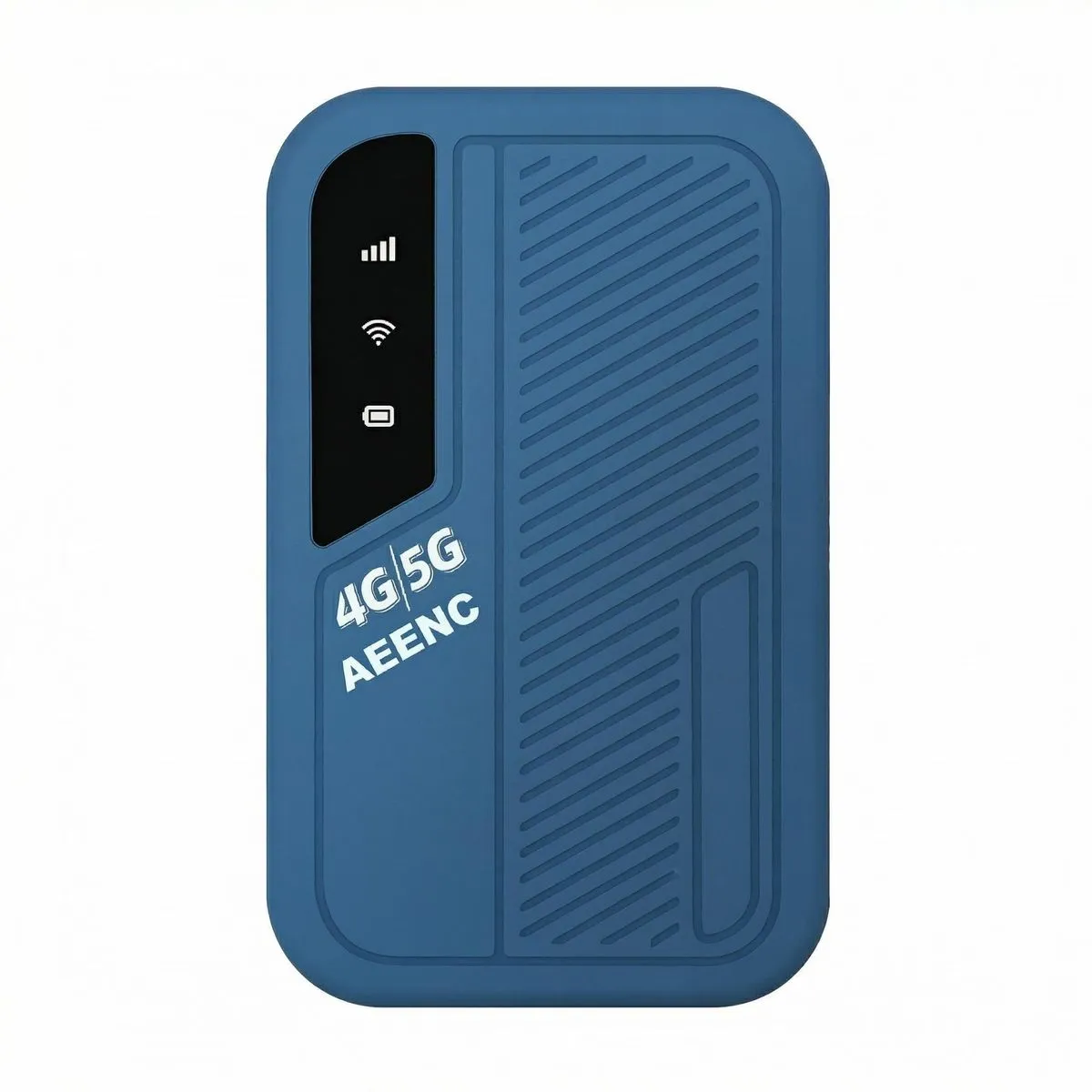 AEENC 4G/5G Car WiFi Router, LTE Wireless Mobile Hotspot with SIM Card Slot - Blue