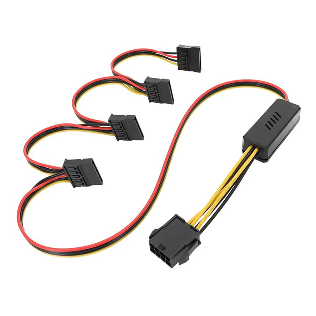Motherboard CPU 8Pin to Hard Drive Cable 12V SATA