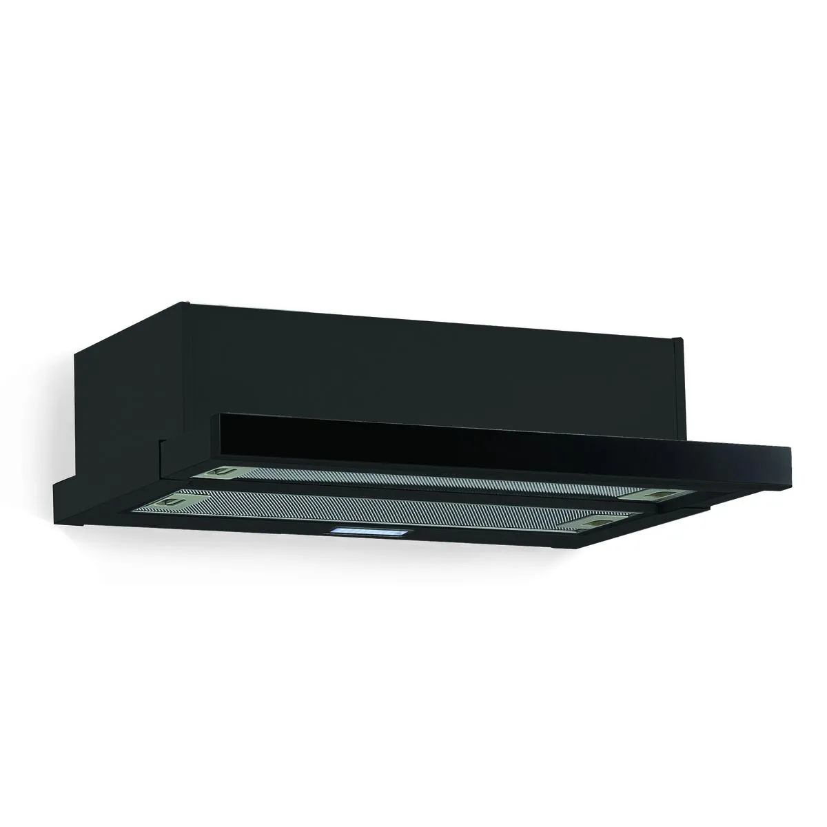 Falco 90cm Slide Out Black Extractor Fan FAL-90-T62ST-B