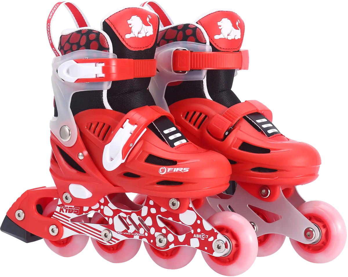 Cougar Red Inline Skates - Small