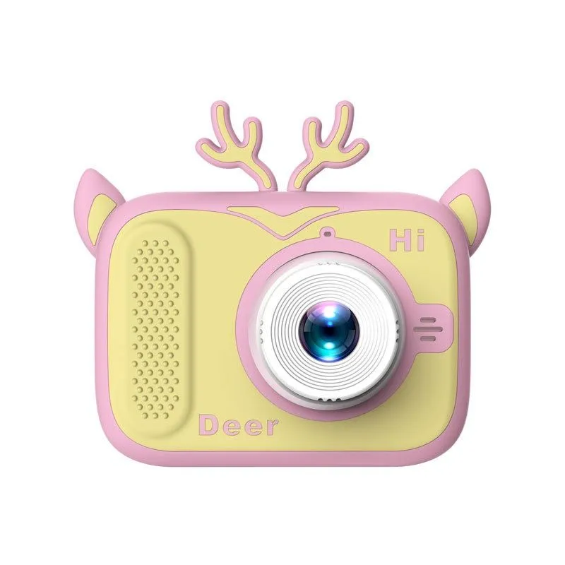 Mini HD Kids Fun Digital Camera With 2.0 Inch Screen - Pink