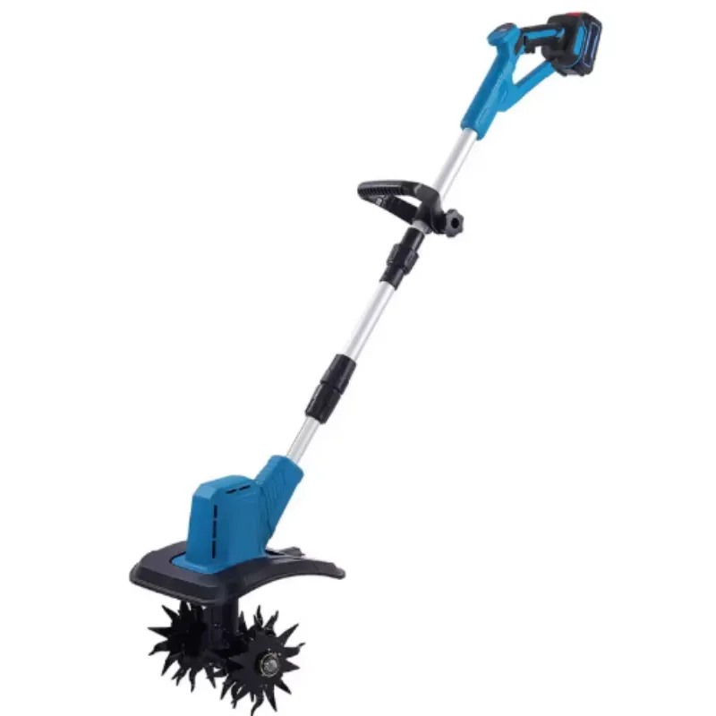 Cordless Electric Garden Tiller & Weed Remover