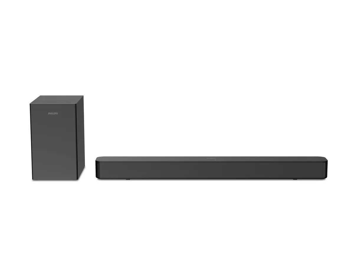 Philips TAB4500 2.1 Channel Soundbar with Wireless Subwoofer - 300W | BT