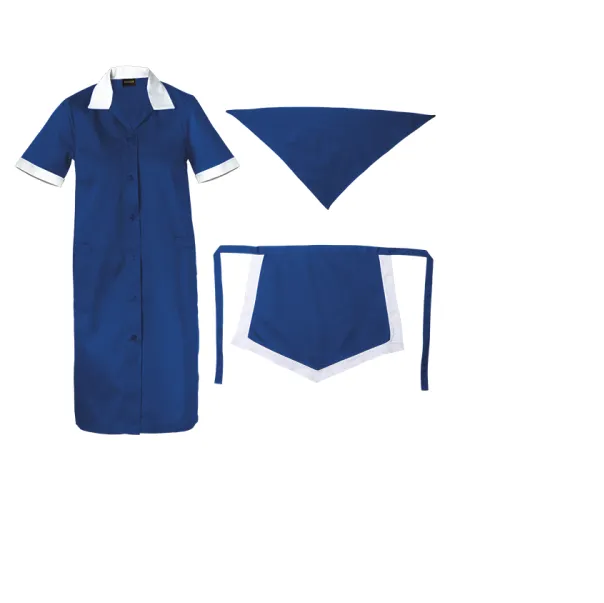 3 Piece Housekeeping Uniform Navy