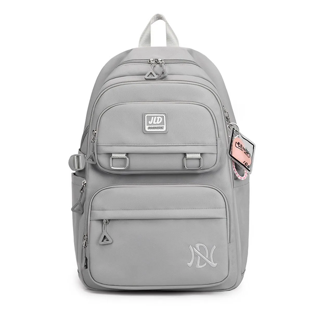 School Backpack for Girls Boys, Laptop Backpack School Student Bookbag - Grey