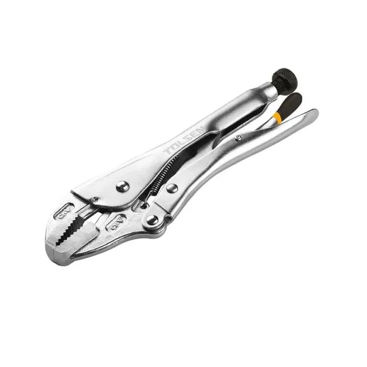 Tolsen - Plier Locking 250mm Straight Jaw Indust.