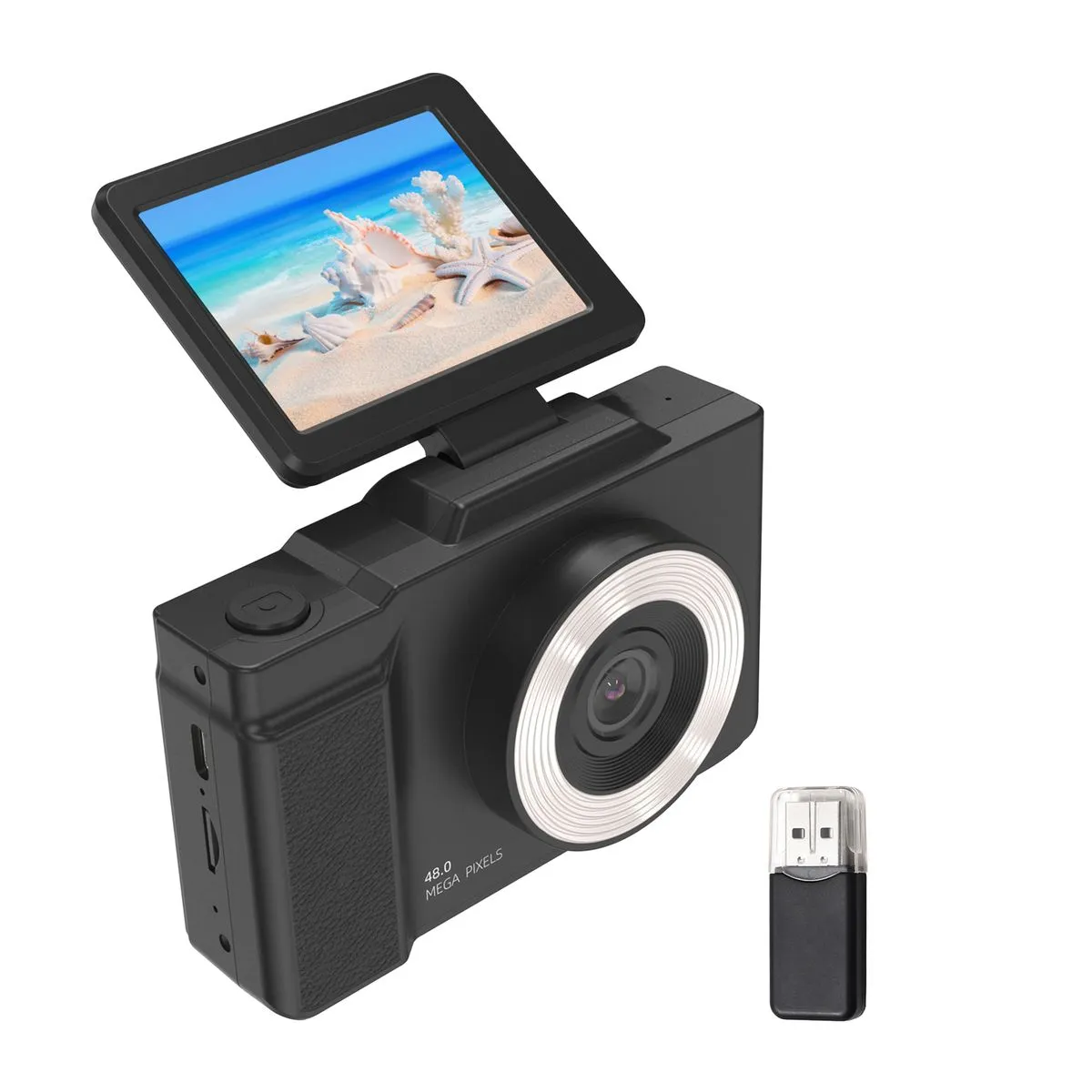 Kids 1080P Rotatable Screen Camera
