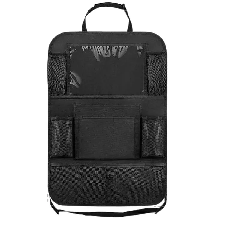 Car Storage Organiser with iPad Holder for Travel with Babies & Kids