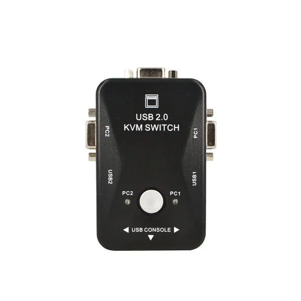 2 Port USB 2.0 KVM Switch-QY-KVM2