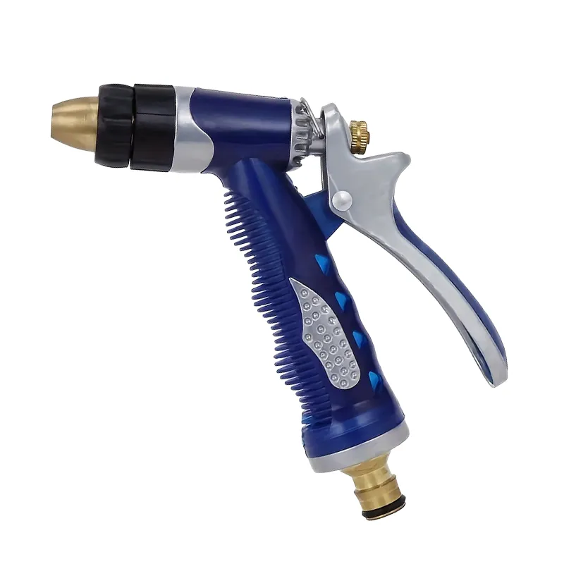 High Pressure Water Spray Gun With Ergonomic Handle and Adjustable Nozzle