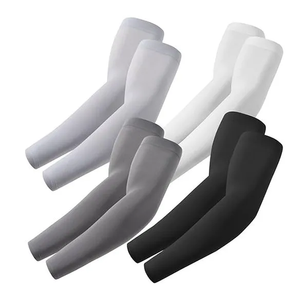 Arm Sleeves, Cooling UV Sun Protection Sports Compression for Men/Women