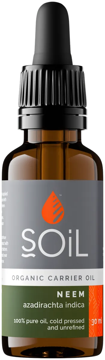 SOiL Organic Neem Oil 30ml (Azadirachta Indica)