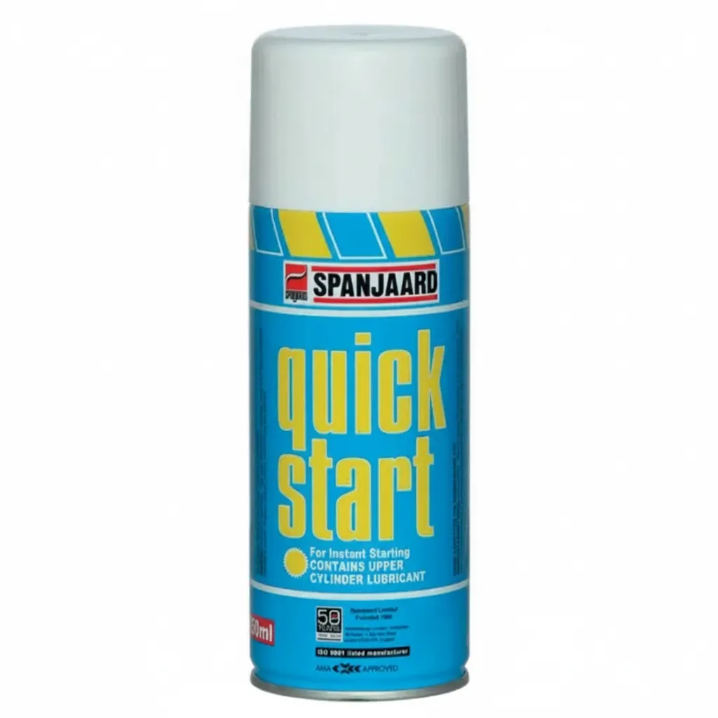 Spanjaard Quickstart Engine Start Spray 350ml for Petrol & Diesel