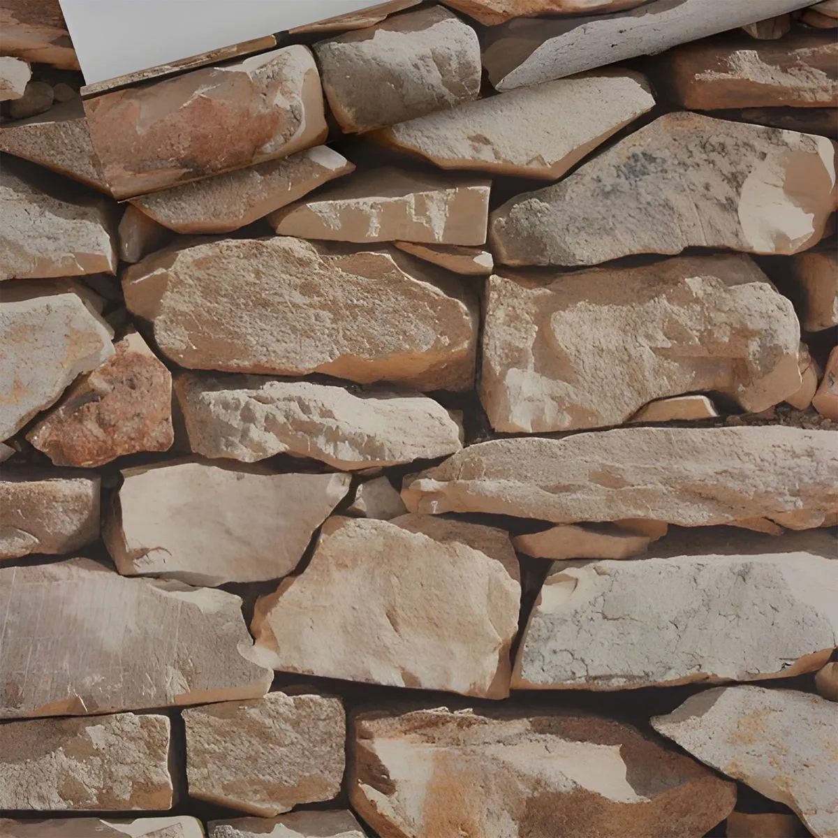 3D Brick Wallpaper Stone Mural Wallpaper Roll Wall Decor Sticker - 950x53CM - Dark brown