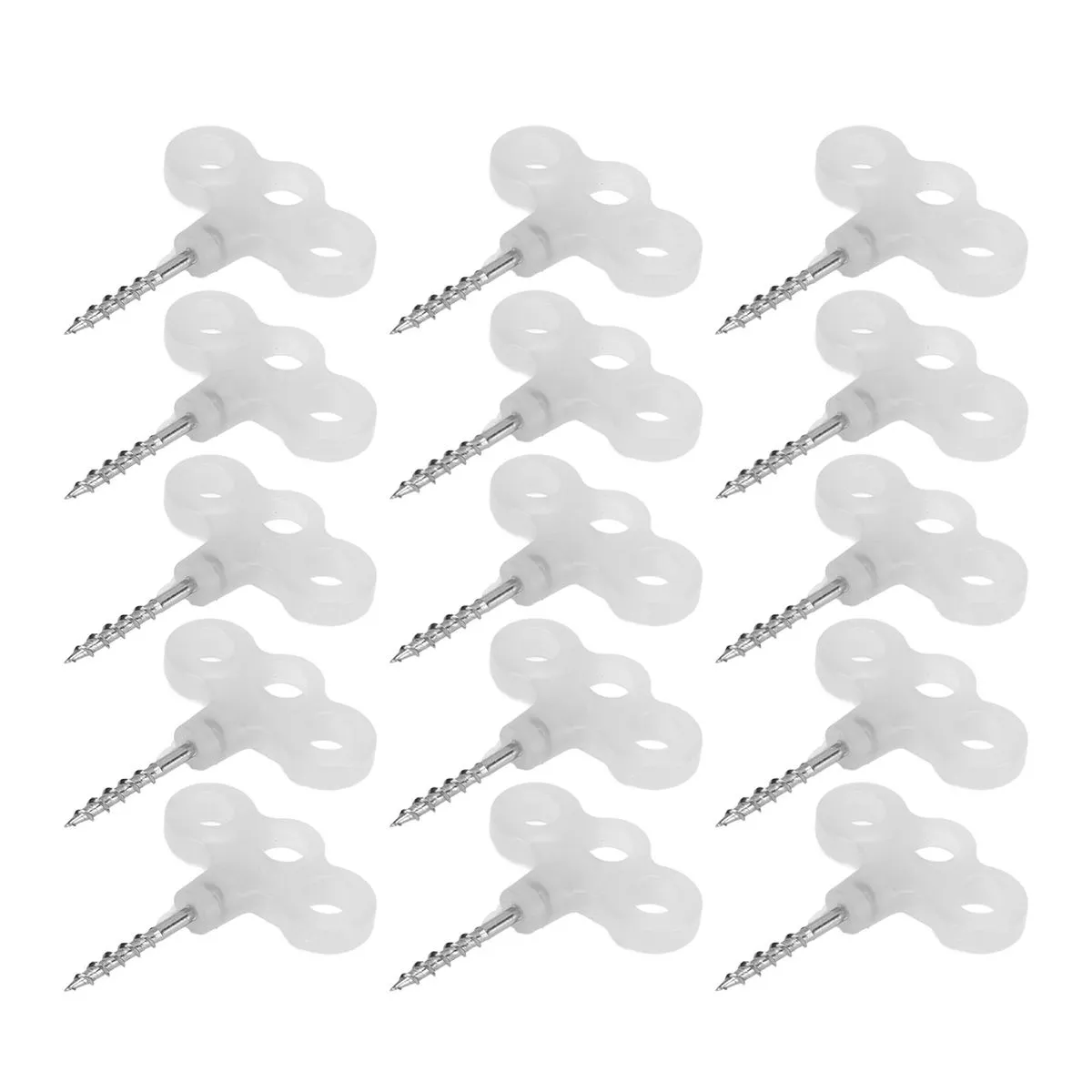 15 Pieces Screw Ground Anchors for Tents