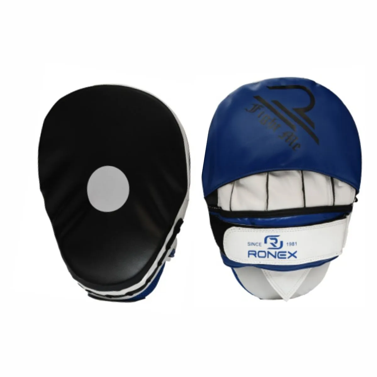 Boxing Focus Mitts Punching Pads - BLUE/WHITE