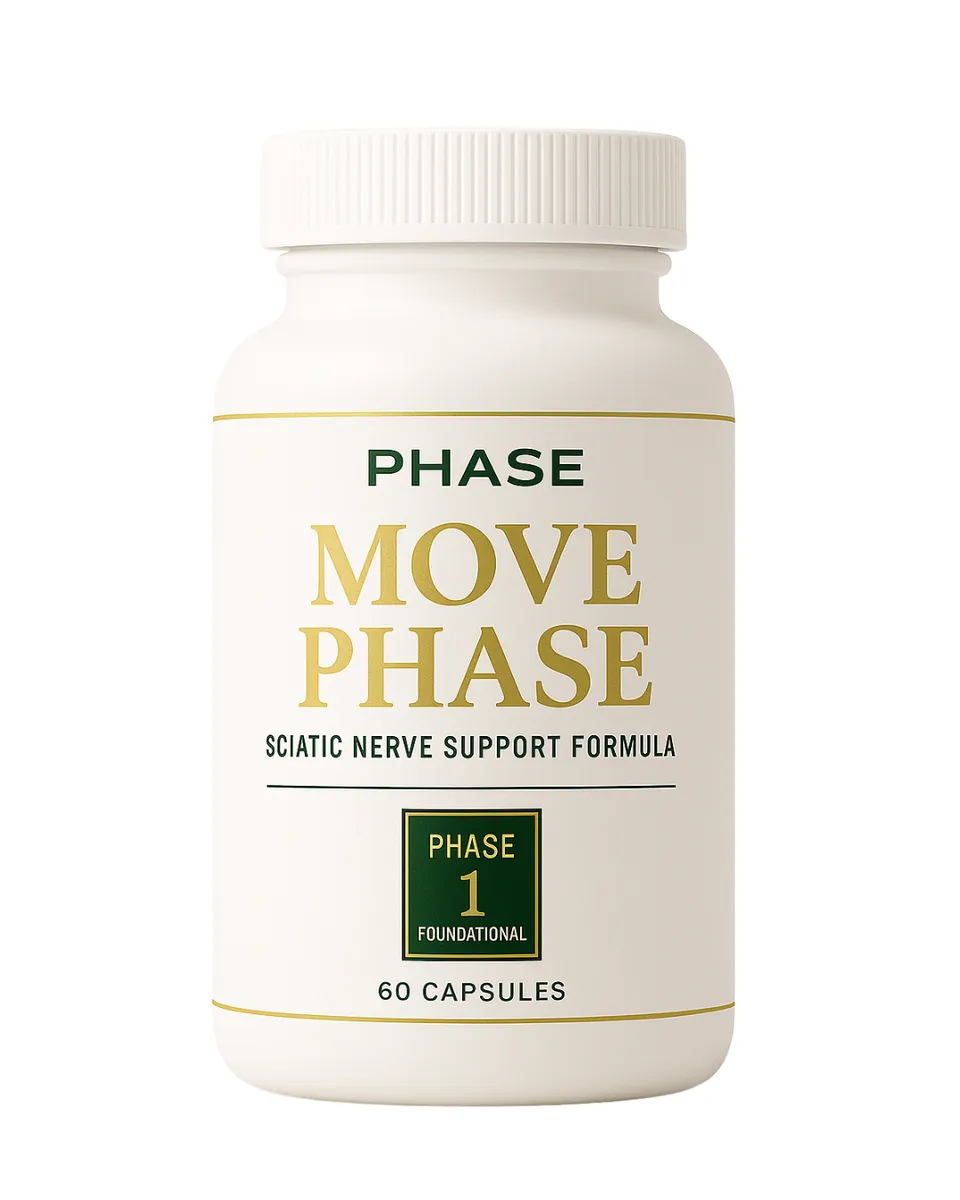 MOVE PHASE Sciatic Nerve Support Supplement - 60 Capsules