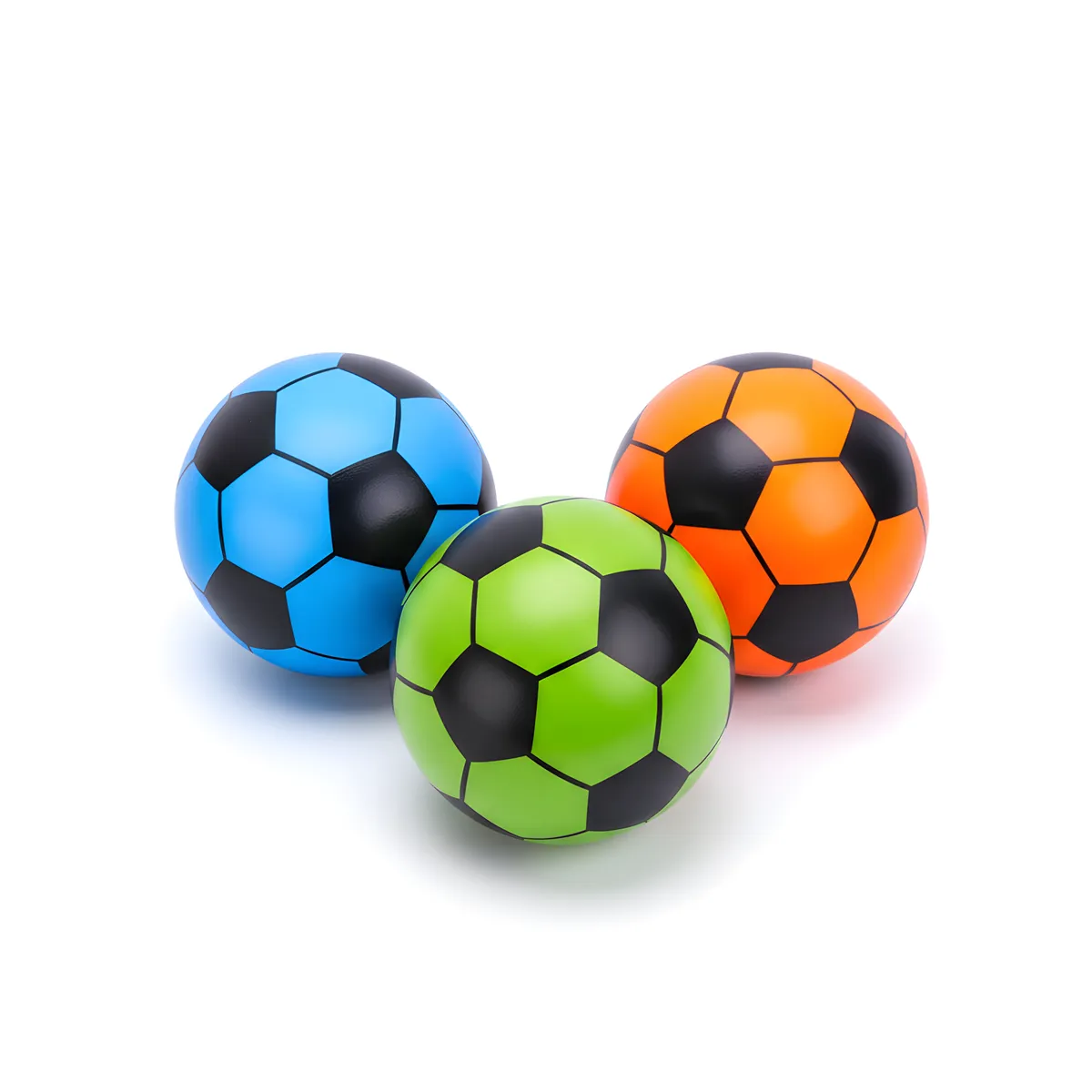 3 Pack Kids Mini Foam Soccer Balls Soft Indoor & Outdoor Play Kids Toys
