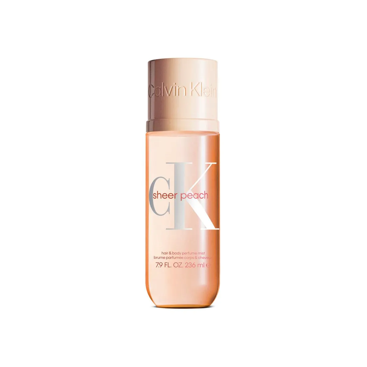 CK Sheer Peach Unisex Hair & Body Perfume Mist 236ml