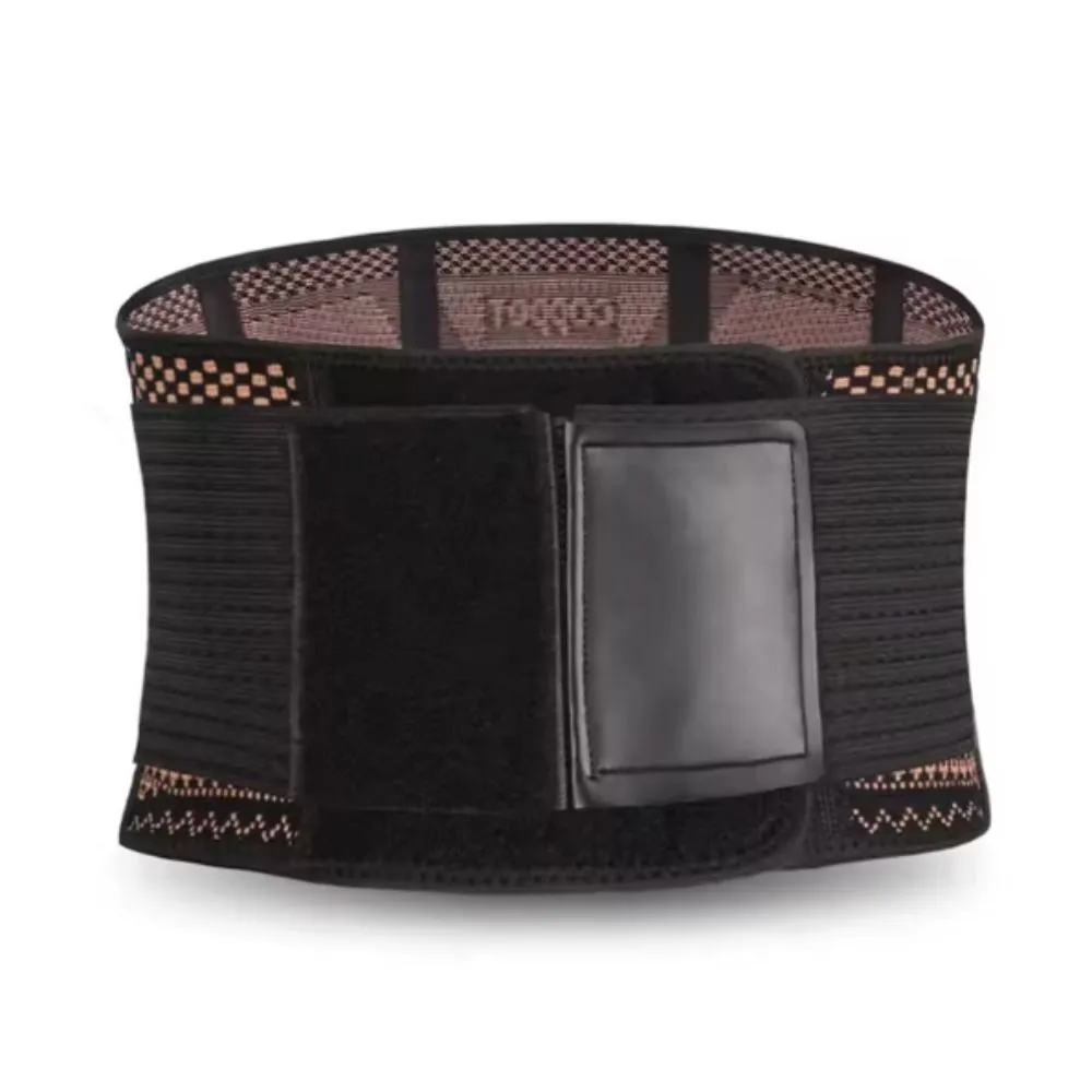Breathable Lower Back Brace With 4 Stays, Plus Size Lumbar Support Belt