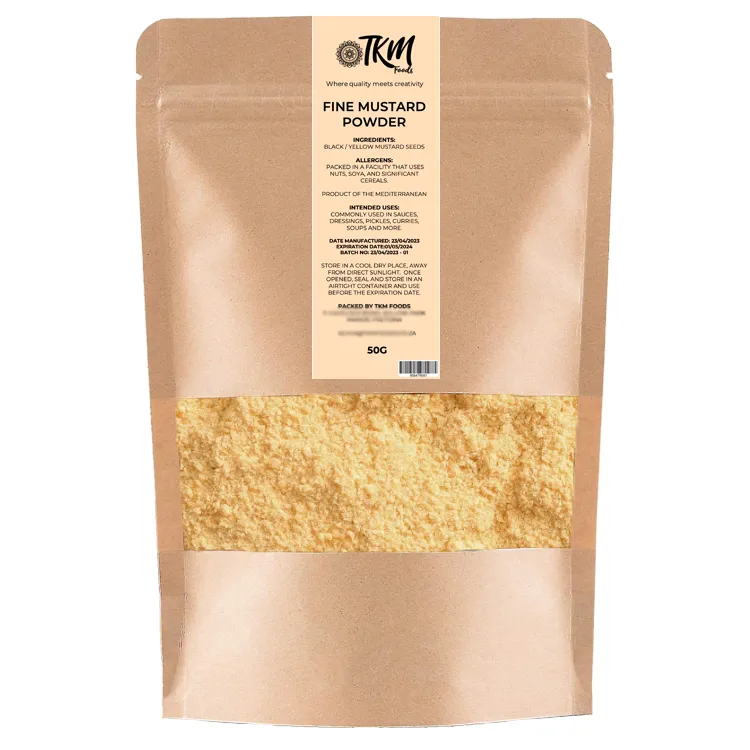 TKM Foods - Fine Mustard Powder - 50G