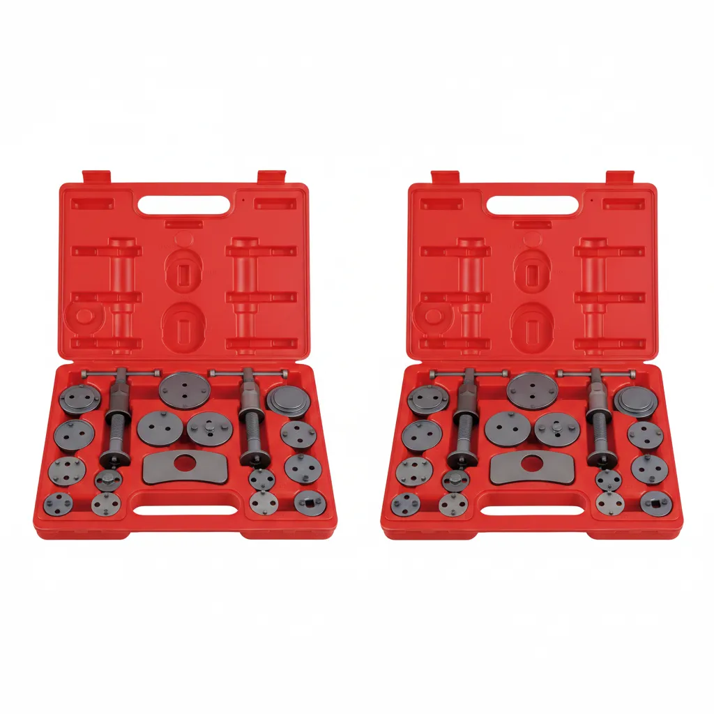 Force 18 Piece Universal Brake Caliper Wind Back Tool Kit - 2 Pack