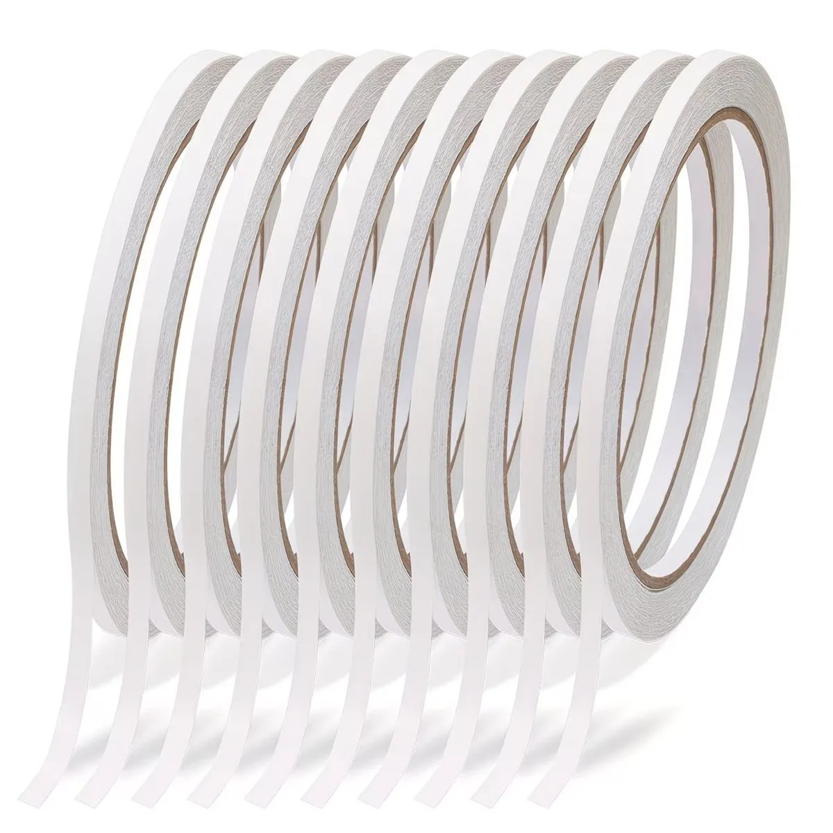 CraftBond 10 Mini Rolls Double-Sided Transparent Scrapbooking Craft Tape