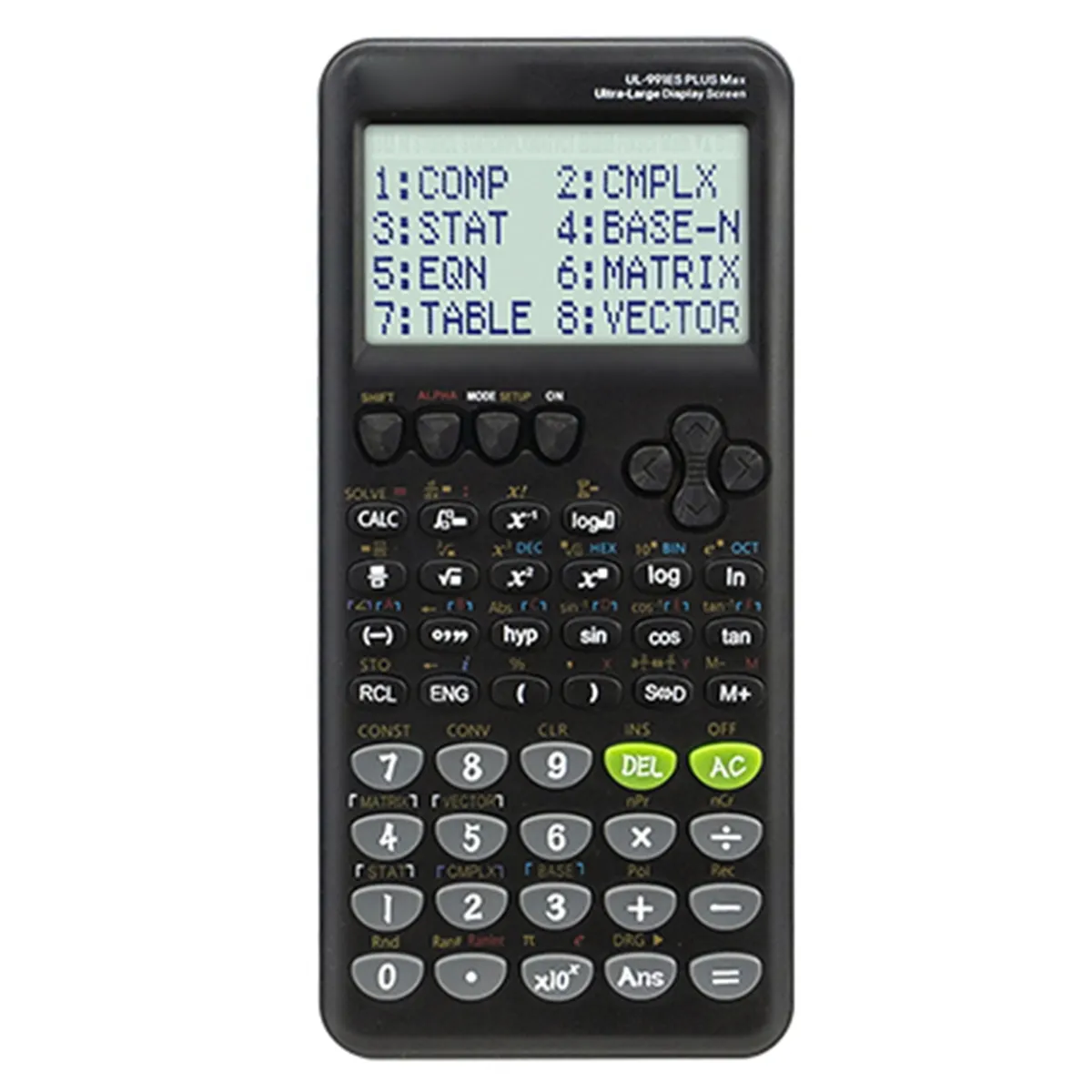 Scientific Calculator 417 Function Is Suitable For Offices And Students - Black