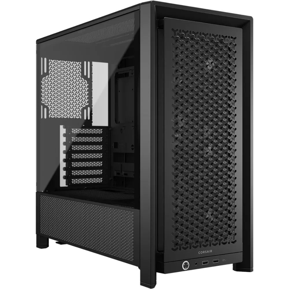 Corsair FRAME 4000D RS Black Modular Mid-Tower PC Case with 3 x RS120 Fans