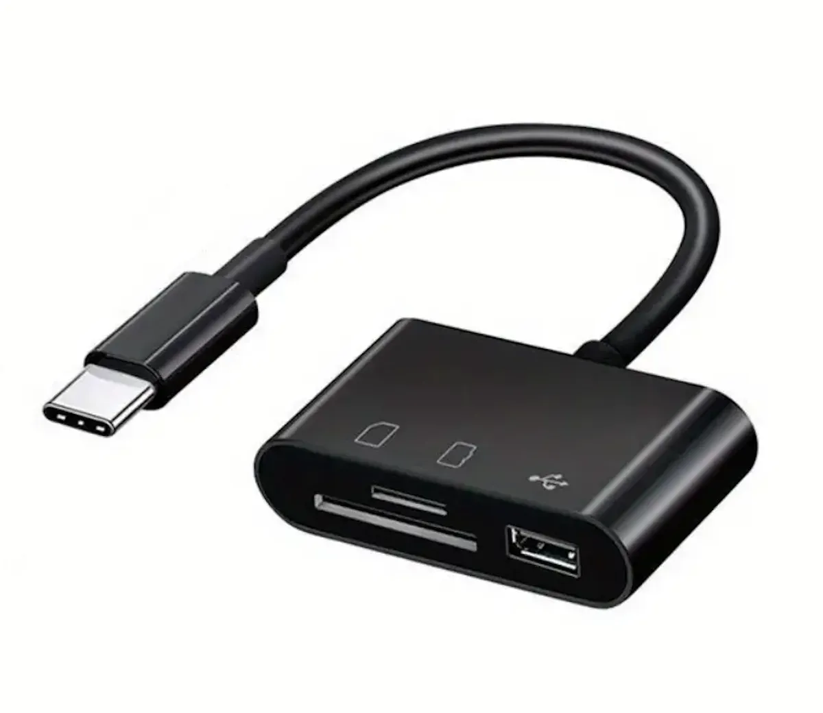 3in1 Type C Hub Adapter Compatible With IPad Pro/Macbook/Samsung/Cardreader