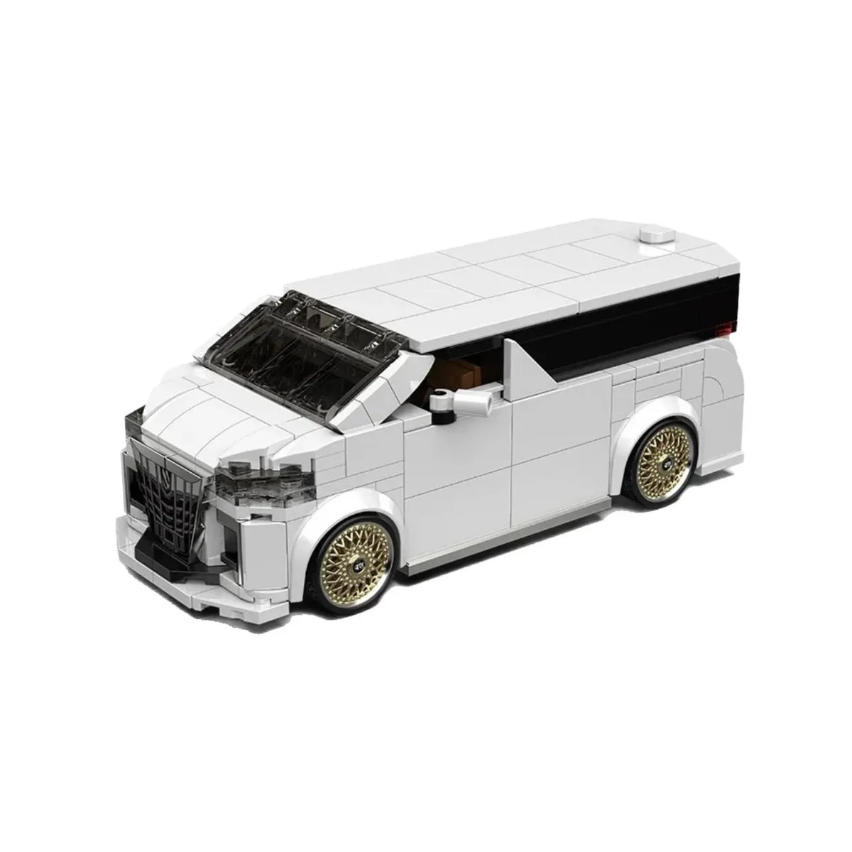 ZELTRYN Licensed Toyota Alphard MPV Building Blocks