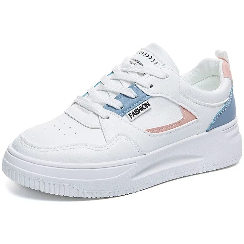 Women's Shoes PU Sneakers Canvas Shoes Casual Sneakers for Ladies Footwear