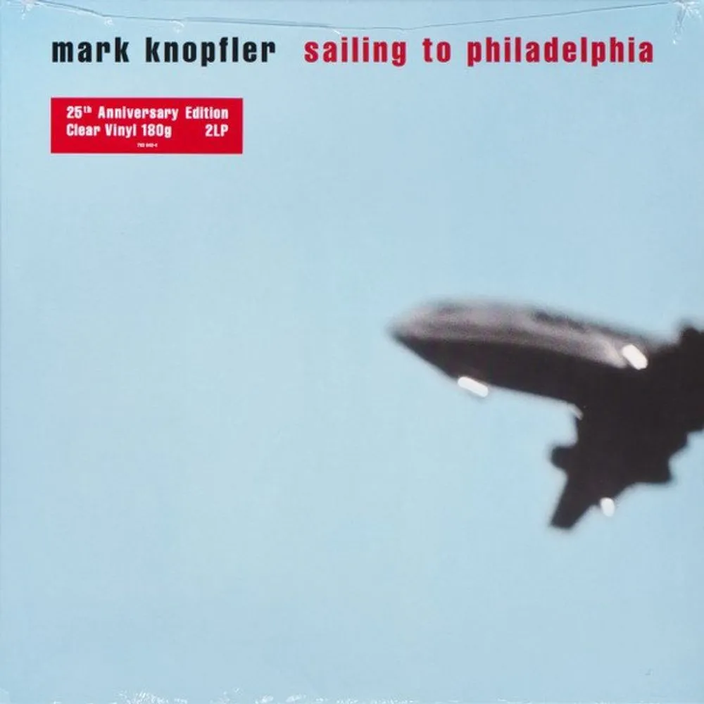 Mark Knopfler - Sailing To Philadelphia 25th Anniv 2LP Clear Vinyl Reissue