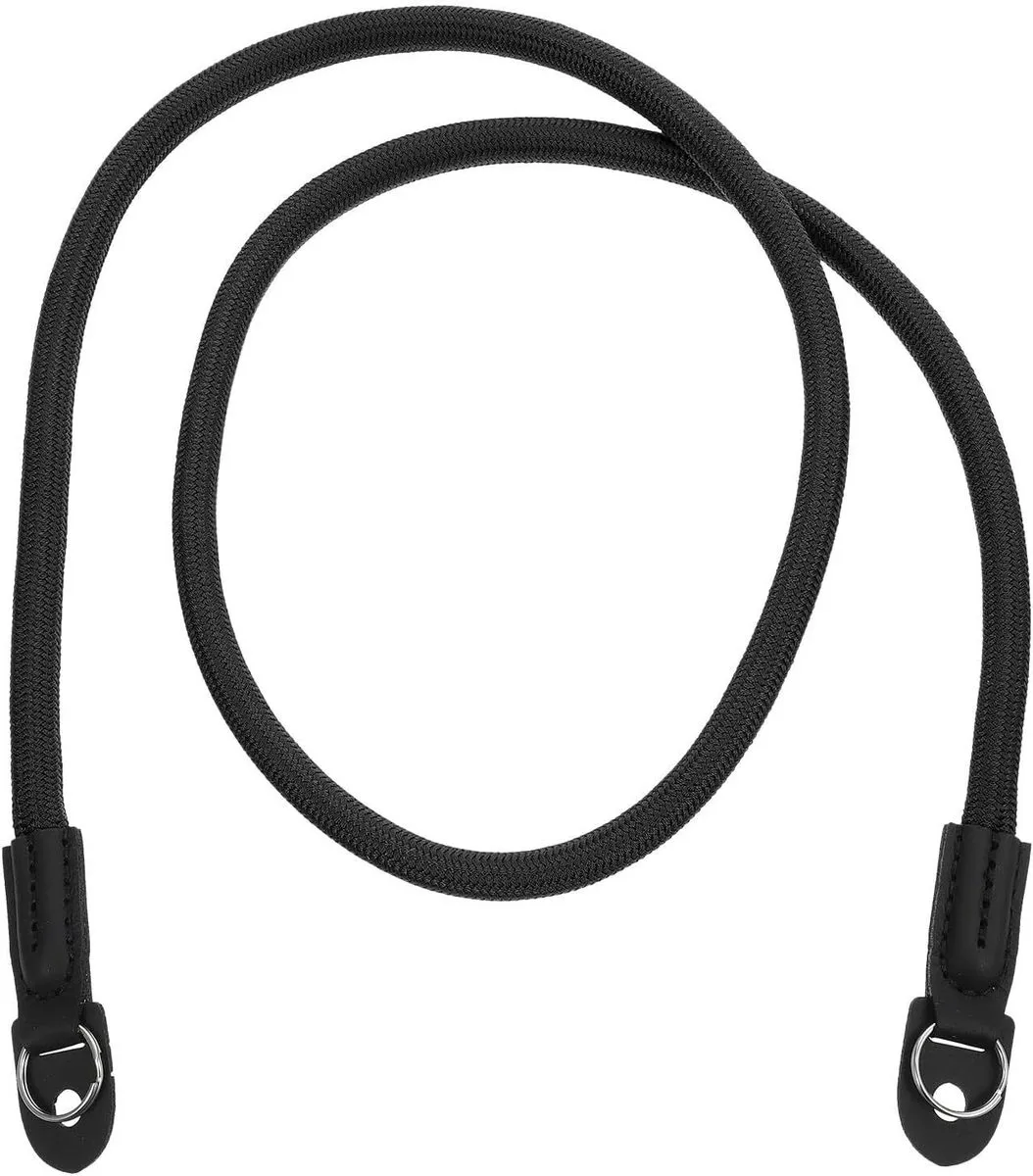 Adjustable Black Neck Lanyard Soft Camera Strap Compatible with DSLR Camer