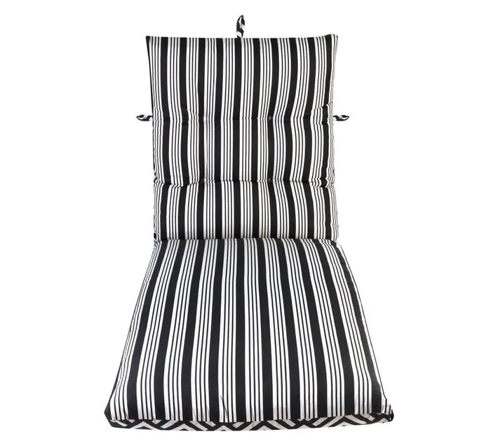 Ebony Stripe Lounger Cushion