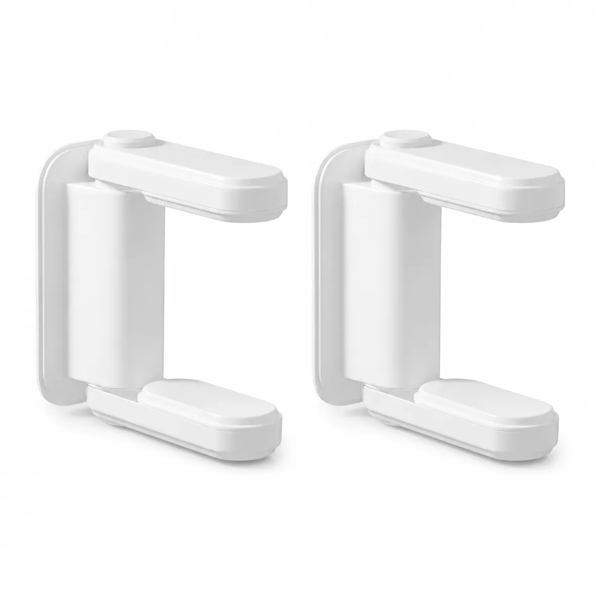 Baby Door Handle Safety Lock, Dual-Button Child Proof Lock