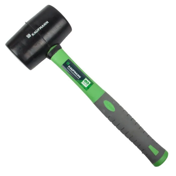 Kaufmann - Rubber Hammer Plastic Handle 700G